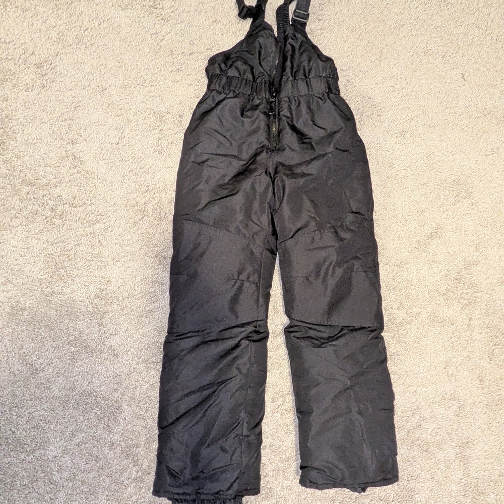 Girls Black Snow Pants